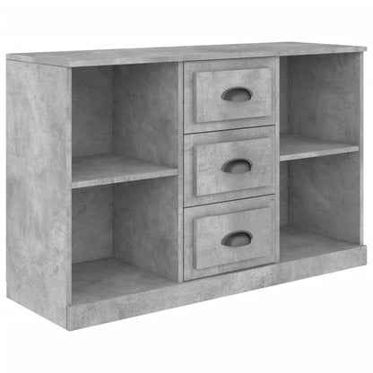 Credenza Grigio Cemento 104,5x35,5x67,5 cm in Legno Multistrato - homemem39