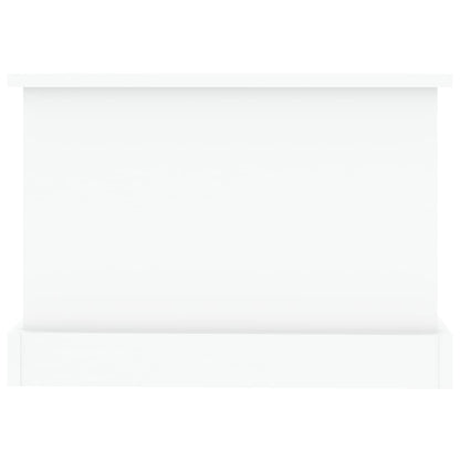 Tavolino da Salotto Bianco 90x50x35 cm in Legno Multistrato | homemem39