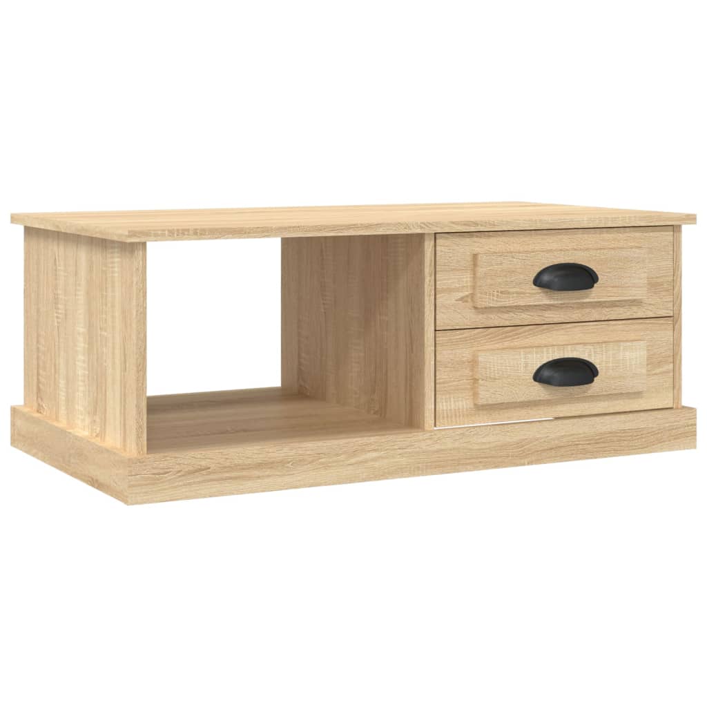 Tavolino da Salotto Rovere Sonoma 90x50x35 cm Legno Multistrato | homemem39