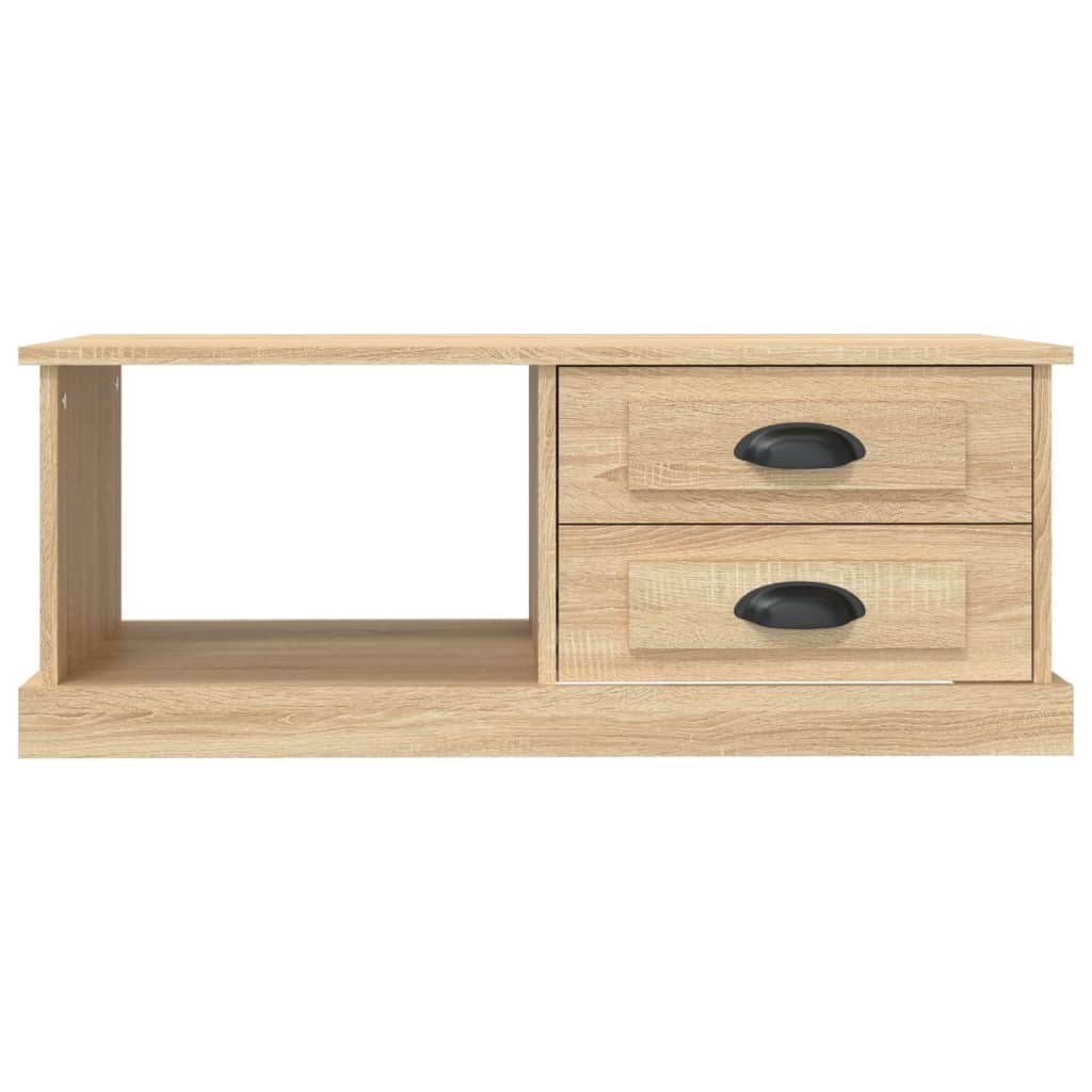 Tavolino da Salotto Rovere Sonoma 90x50x35 cm Legno Multistrato | homemem39
