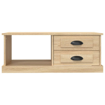 Tavolino da Salotto Rovere Sonoma 90x50x35 cm Legno Multistrato | homemem39