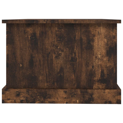 Tavolino da Salotto Rovere Fumo 90x50x35 cm Legno Multistrato