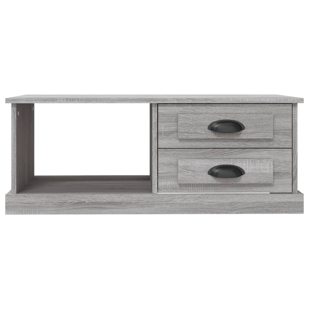 Tavolino da Salotto Grigio Sonoma 90x50x35 cm Legno Multistrato | homemem39
