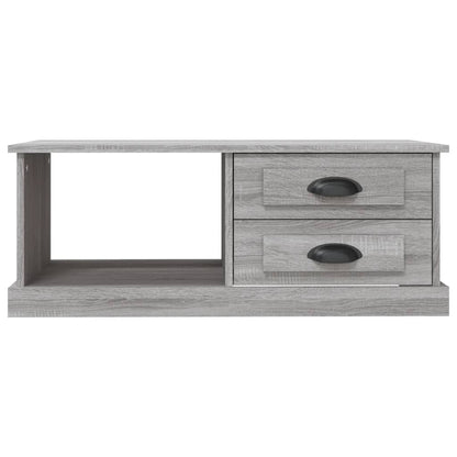 Tavolino da Salotto Grigio Sonoma 90x50x35 cm Legno Multistrato | homemem39
