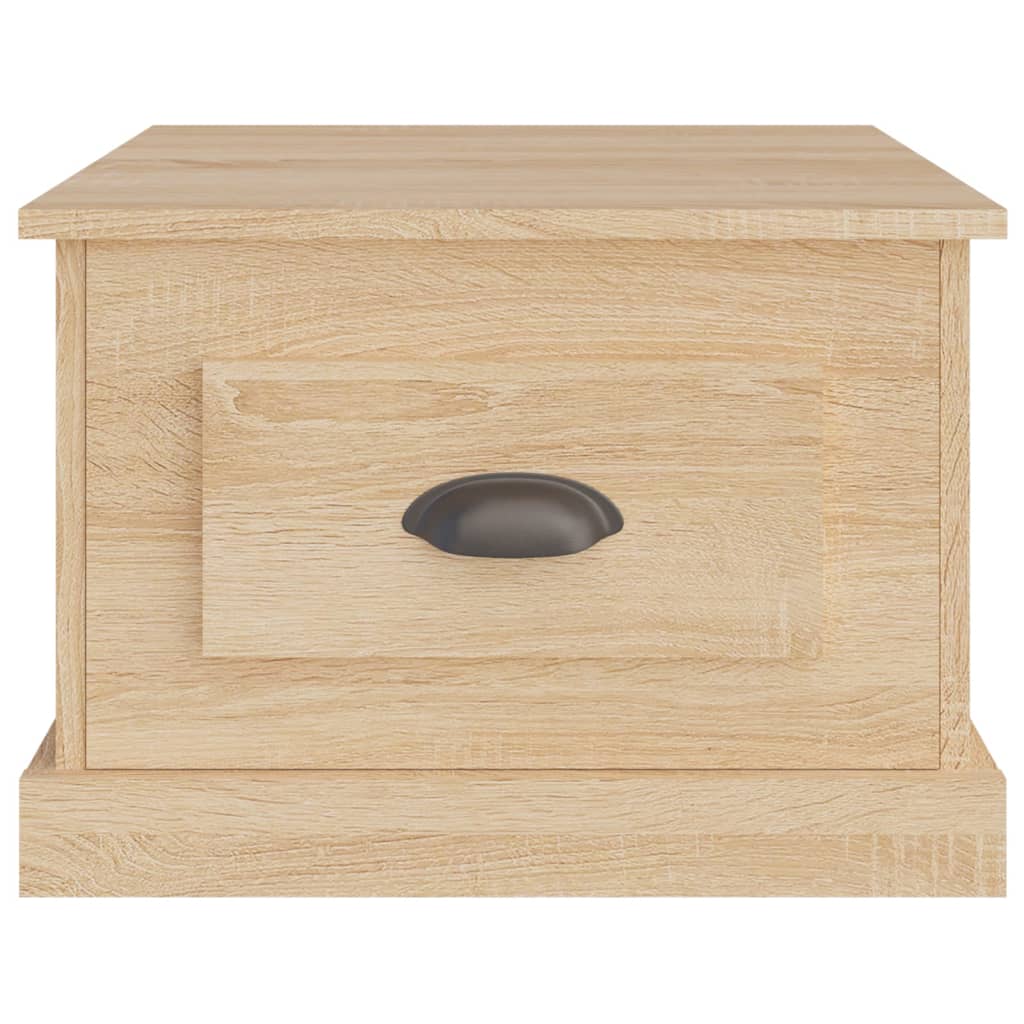 Tavolino da Salotto Rovere Sonoma 50x50x35 cm Legno Multistrato | homemem39