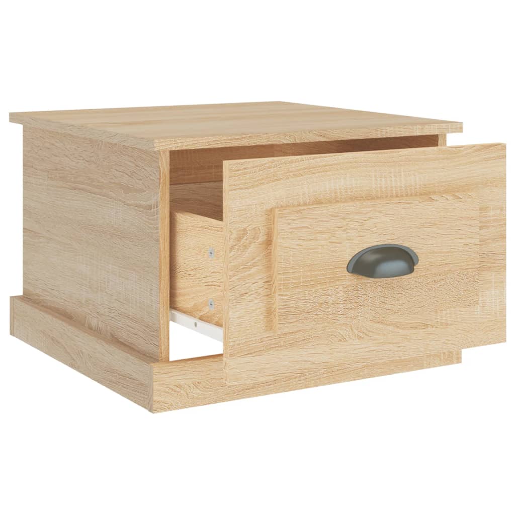 Tavolino da Salotto Rovere Sonoma 50x50x35 cm Legno Multistrato | homemem39