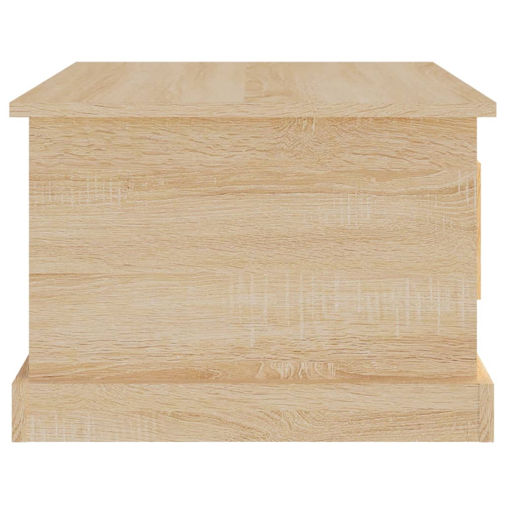 Tavolino da Salotto Rovere Sonoma 50x50x35 cm Legno Multistrato | homemem39