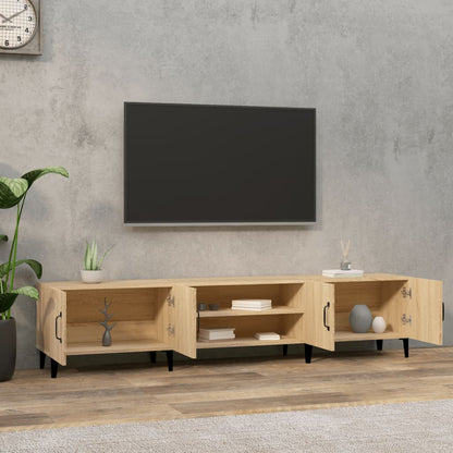 Mobile per TV Rovere Sonoma 180x31,5x40 cm in Legno Multistrato