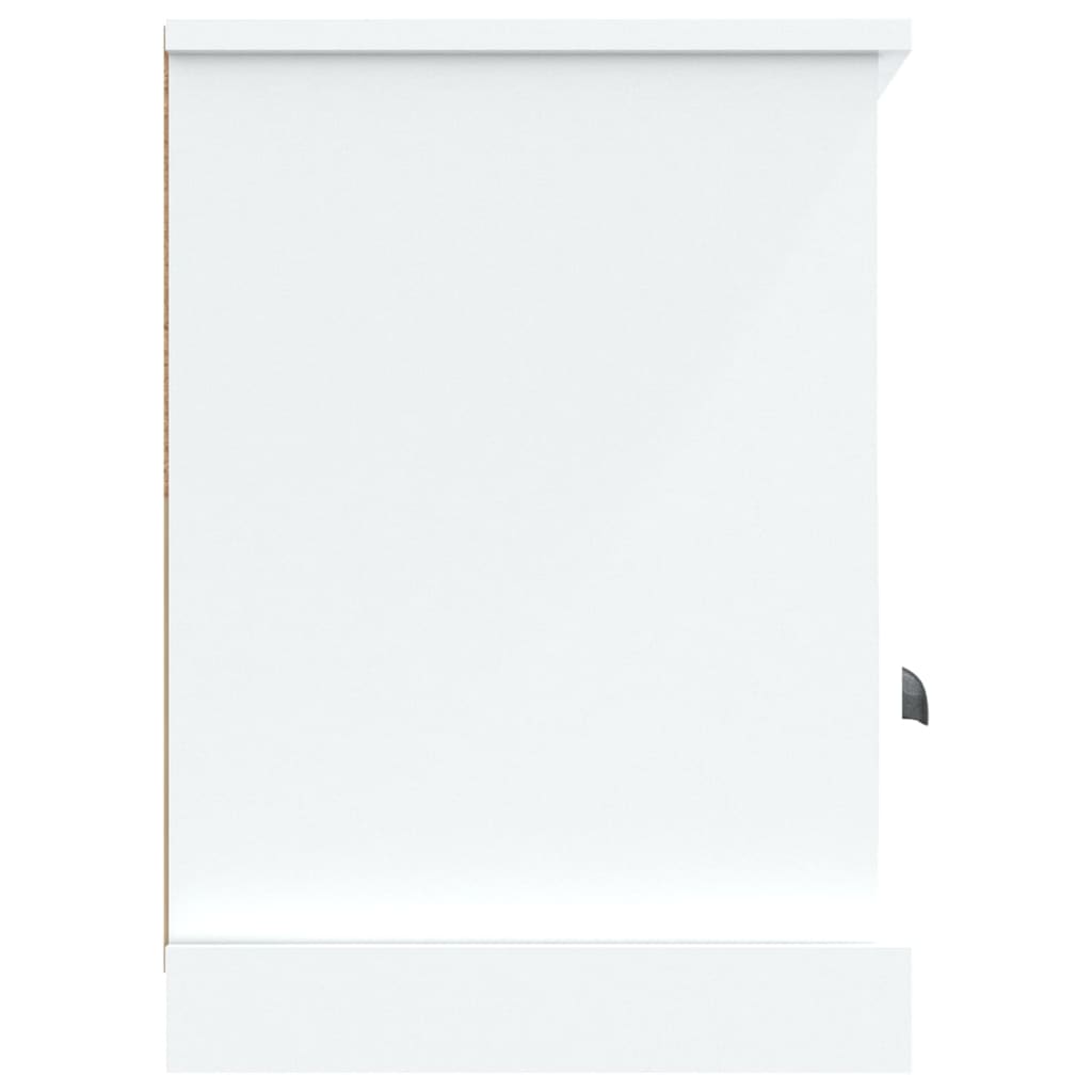 Mobile Porta TV Bianco 100x35x50 cm in Legno Multistrato - homemem39
