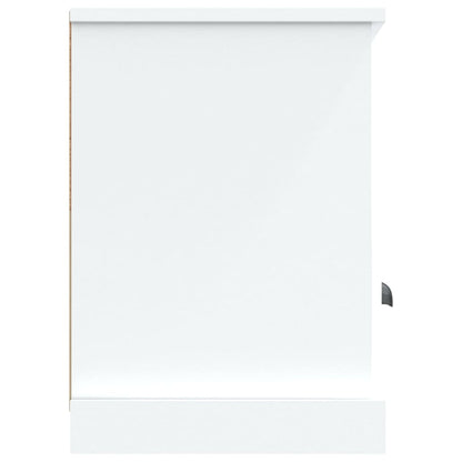 Mobile Porta TV Bianco 100x35x50 cm in Legno Multistrato - homemem39