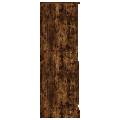 Credenza Rovere Fumo 60x35,5x103,5 cm in Legno Multistrato