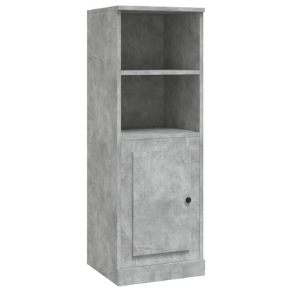 Credenza Grigio Cemento 36x35,5x103,5 cm in Legno Multistrato - homemem39