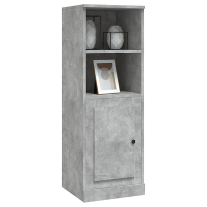 Credenza Grigio Cemento 36x35,5x103,5 cm in Legno Multistrato - homemem39