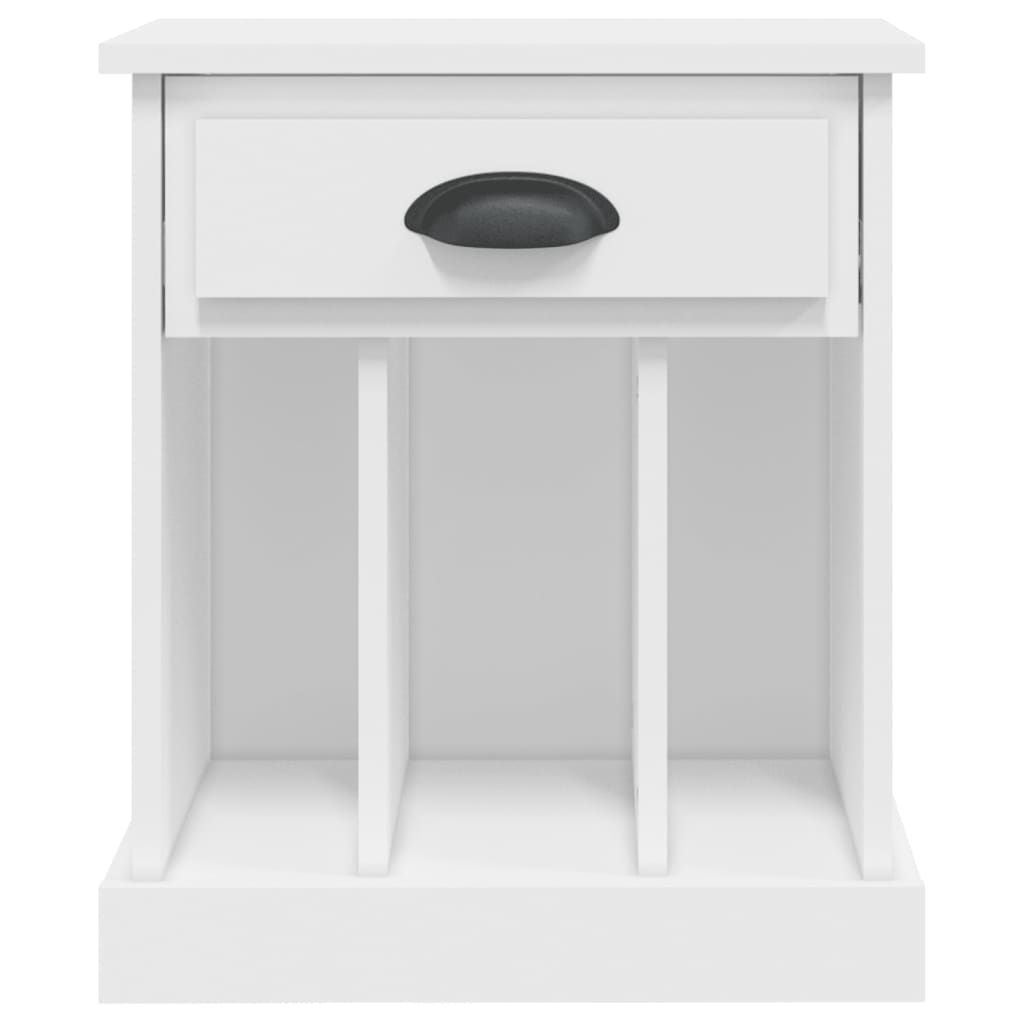 Comodini 2 pz Bianchi 43x36x50 cm