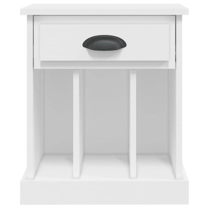 Comodini 2 pz Bianchi 43x36x50 cm