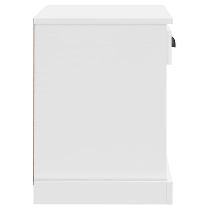 Comodini 2 pz Bianchi 43x36x50 cm