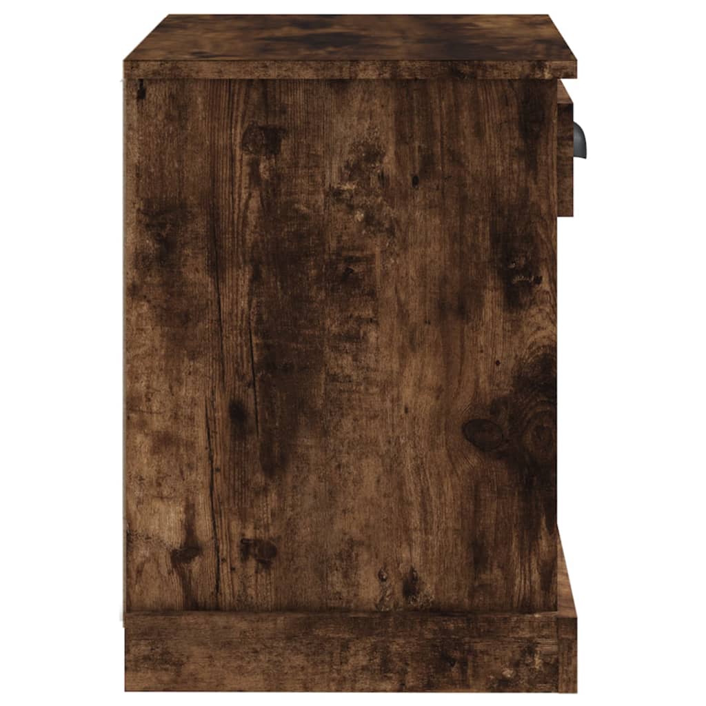 Comodino Rovere Fumo 43x36x50 cm - homemem39