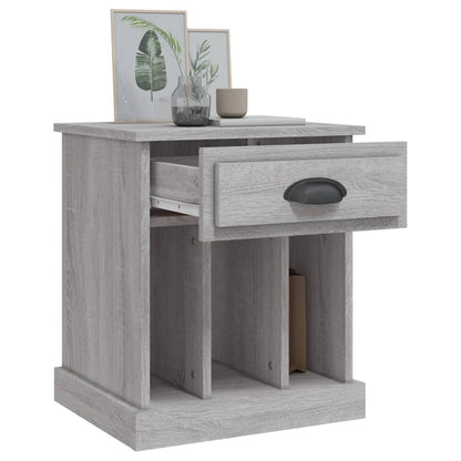 Comodini 2 pz Grigio Sonoma 43x36x50 cm - homemem39