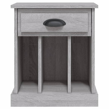 Comodini 2 pz Grigio Sonoma 43x36x50 cm