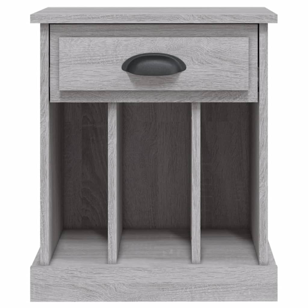 Comodini 2 pz Grigio Sonoma 43x36x50 cm