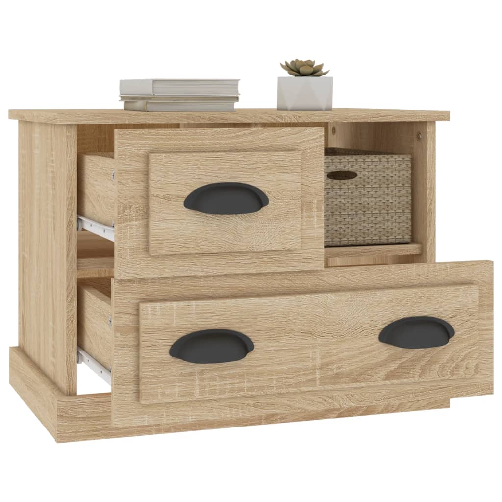 Comodino Rovere Sonoma 60x39x45 cm | homemem39