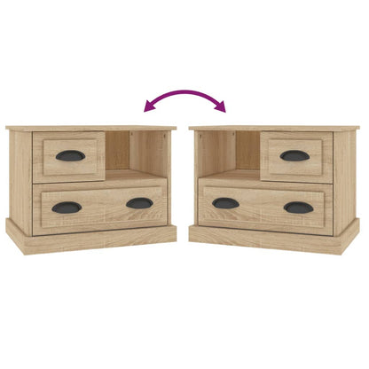 Comodino Rovere Sonoma 60x39x45 cm | homemem39