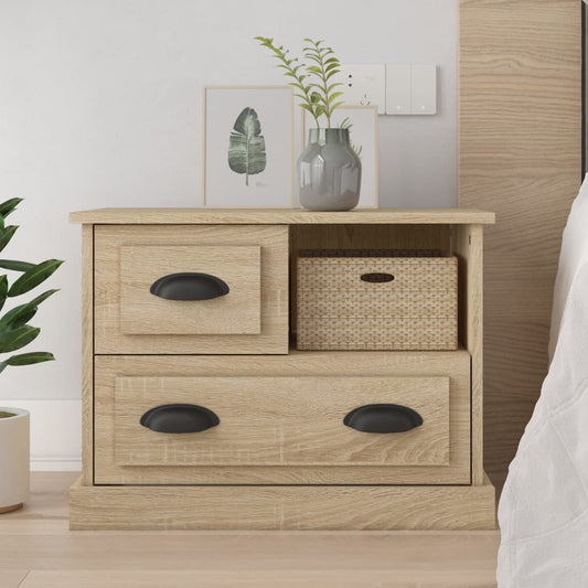 Comodino Rovere Sonoma 60x39x45 cm | homemem39