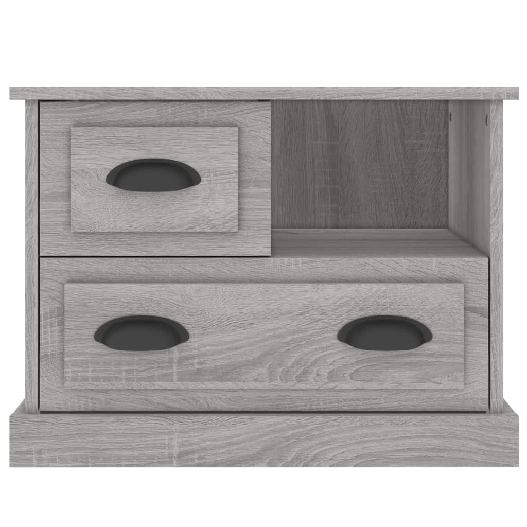 Comodino Grigio Sonoma 60x39x45 cm - homemem39