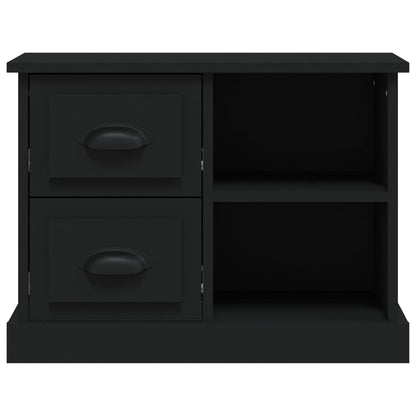 Comodino Nero 60x35,5x45 cm - homemem39