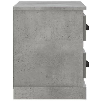 Comodino Grigio Cemento 60x35,5x45 cm - homemem39