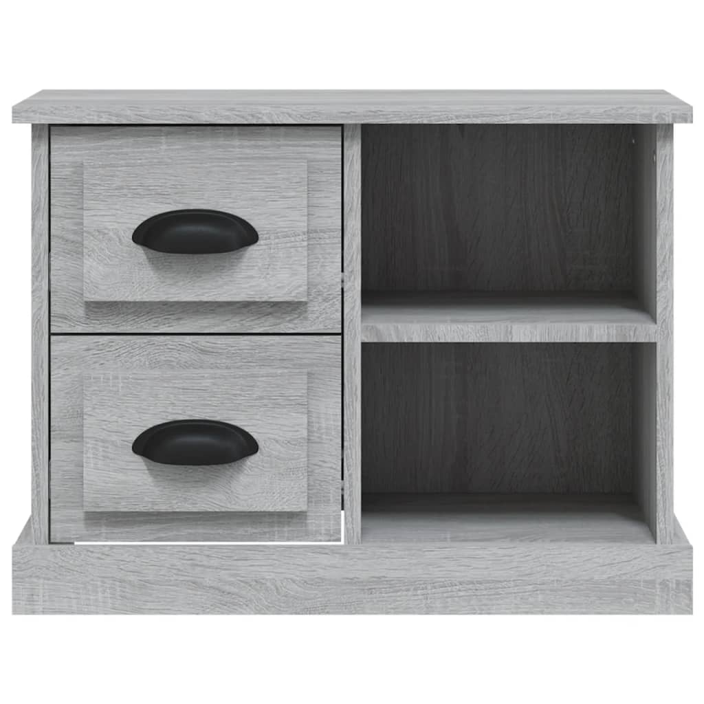 Comodino Grigio Sonoma 60x35,5x45 cm - homemem39