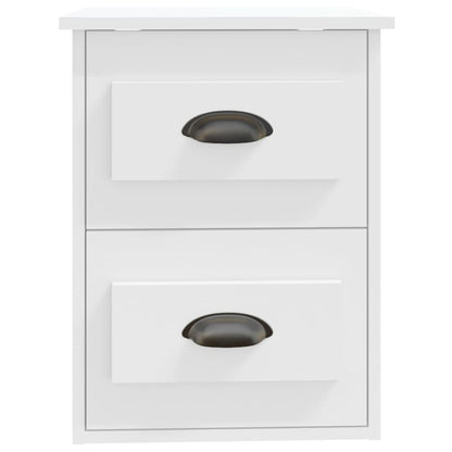 Comodino a Parete Bianco 41,5x36x53 cm - homemem39