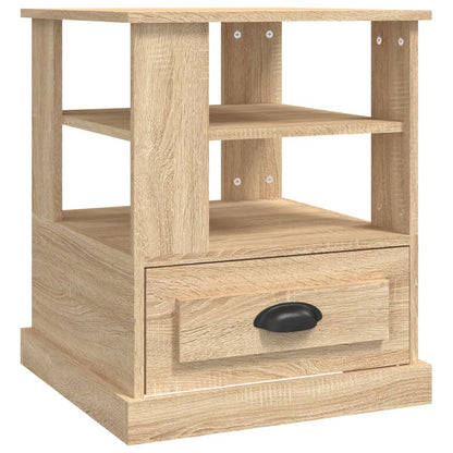 Tavolino Rovere Sonoma 50x50x60 cm in Legno Multistrato