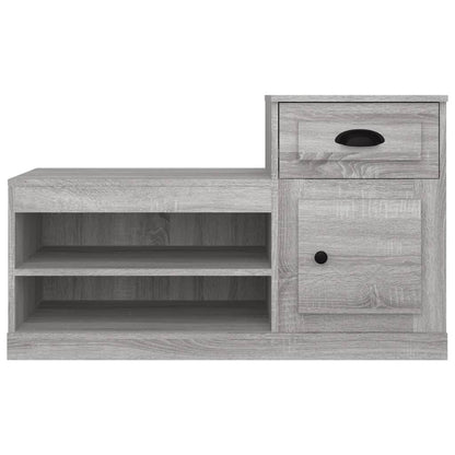 Scarpiera Grigio Sonoma 100x42x60 cm in Legno Multistrato - homemem39