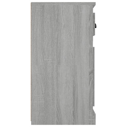 Credenza Grigio Sonoma 70x35,5x67,5 cm in Legno Multistrato - homemem39