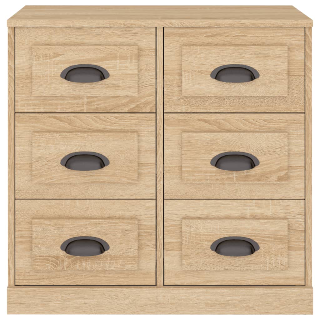 Credenza Rovere Sonoma 70x35,5x67,5 cm in Legno Multistrato - homemem39
