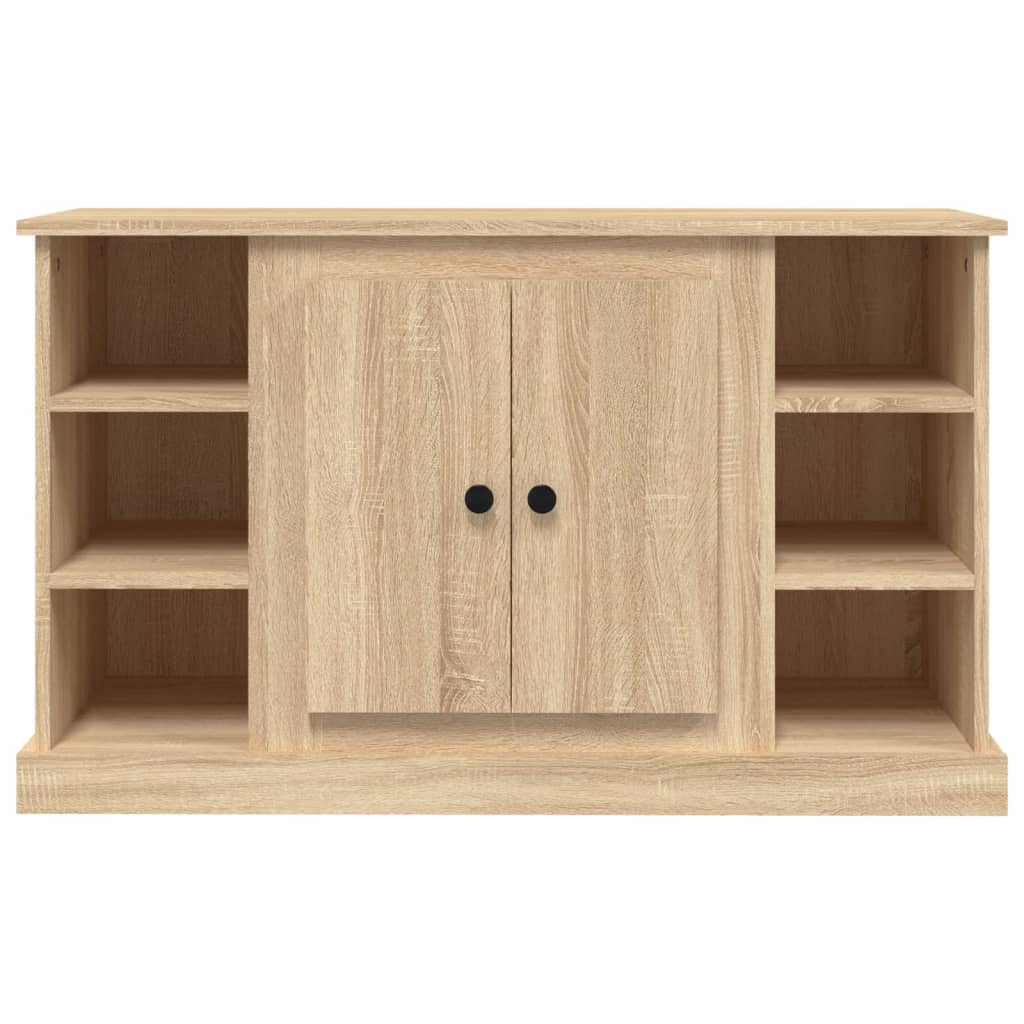 Credenza Rovere Sonoma 100x35,5x60 cm in Legno Multistrato - homemem39