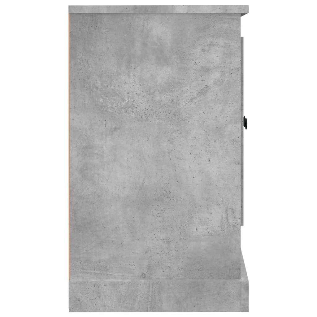 Credenza Grigio Cemento 100x35,5x60 cm in Legno Multistrato - homemem39