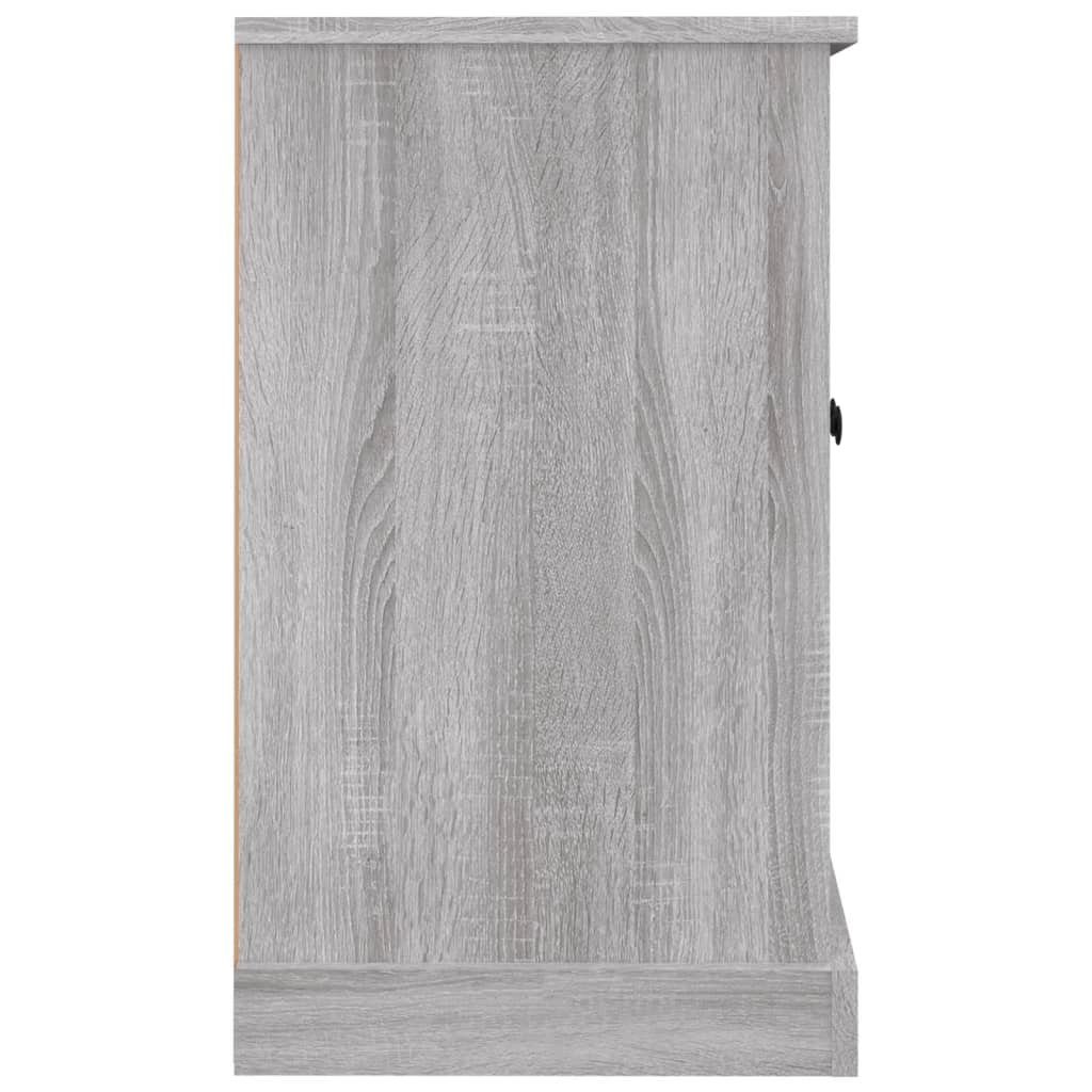 Credenza Grigio Sonoma 100x35,5x60 cm in Legno Multistrato - homemem39