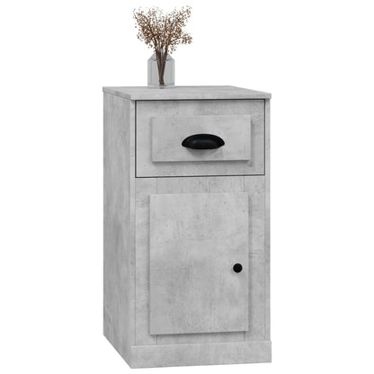 Mobiletto Cassetto Grigio Sonoma 40x50x75 cm Legno Multistrato