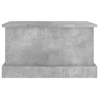Contenitore Grigio Cemento 50x30x28 cm in Legno Multistrato