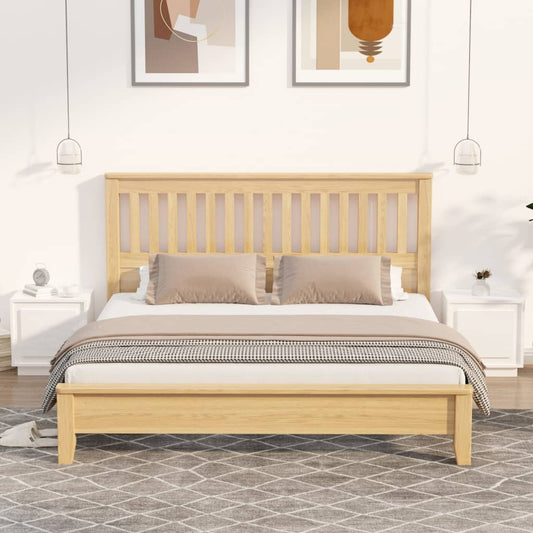 Comodini 2 pz Bianco Lucido 44x35x45 cm in Legno Multistrato - homemem39
