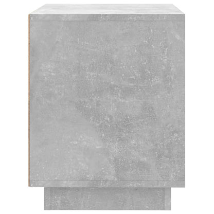 Comodino Grigio Cemento 44x35x45 cm in Legno Multistrato - homemem39