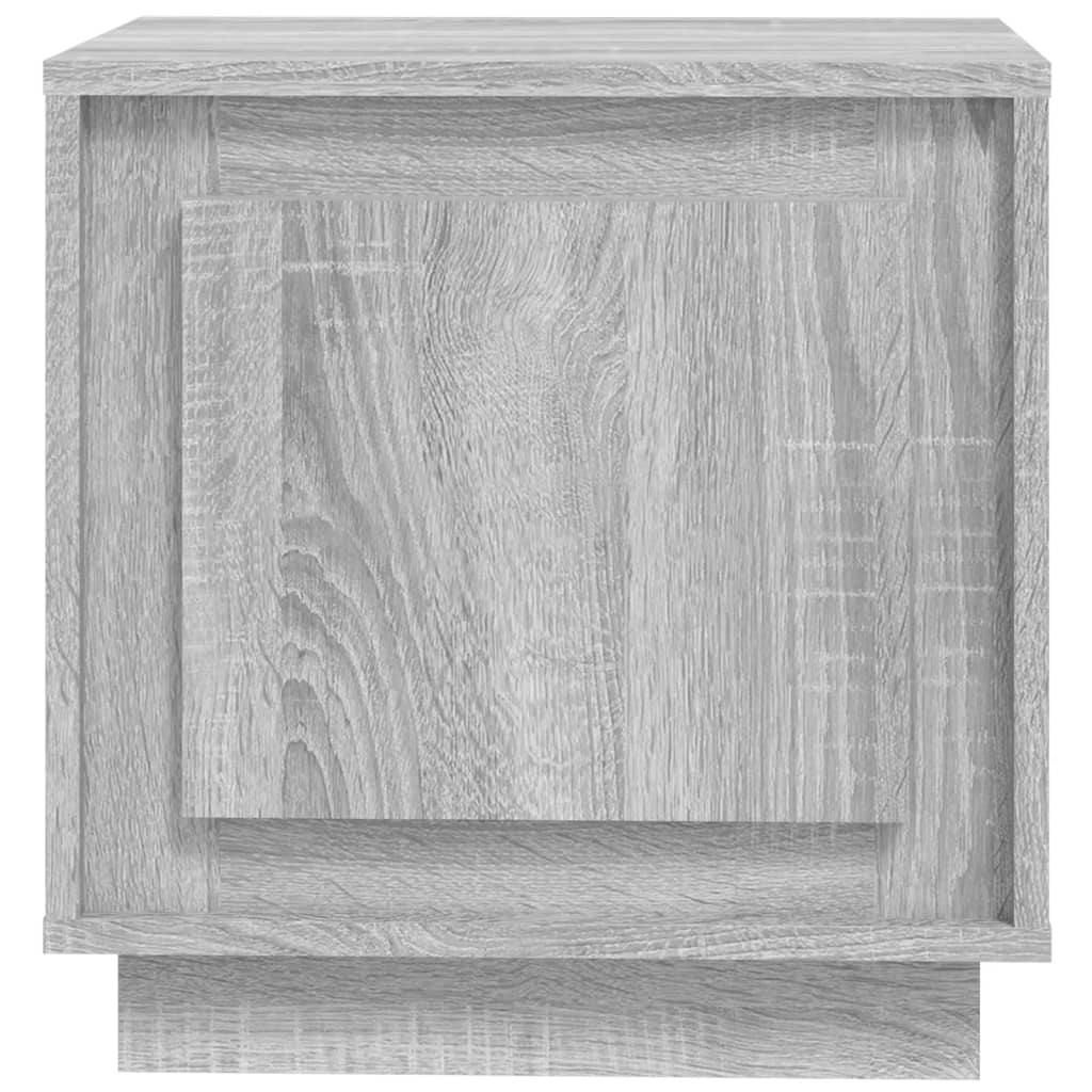 Comodini 2 pz Grigio Sonoma 44x35x45 cm in Legno Multistrato - homemem39