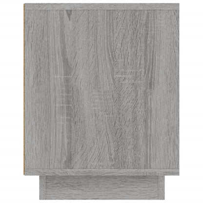 Mobile TV Grigio Sonoma 102x35x45 cm in Legno Multistrato