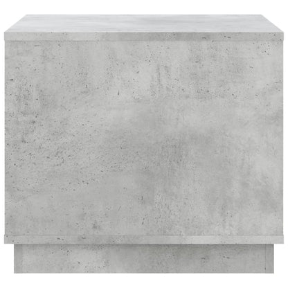 Tavolino da Salotto Grigio Cemento 51x50x44cm Legno Multistrato | homemem39