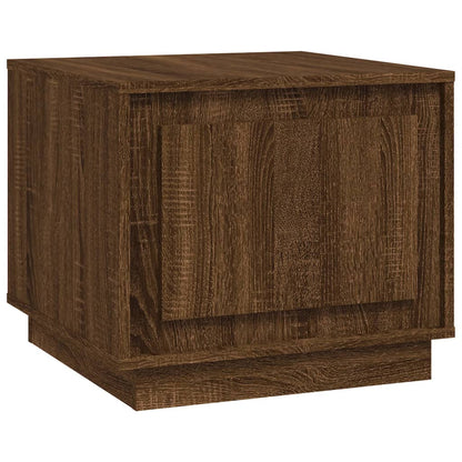 Tavolino da Salotto Rovere Marrone 51x50x44cm Legno Multistrato | homemem39