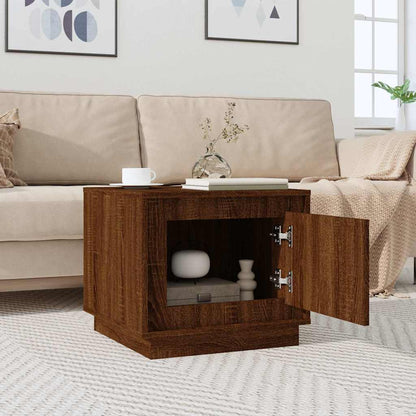 Tavolino da Salotto Rovere Marrone 51x50x44cm Legno Multistrato