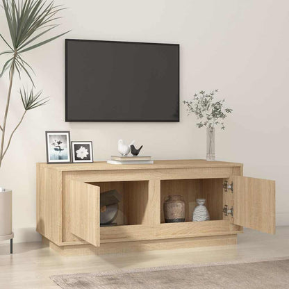 Tavolino da Salotto Rovere Sonoma 102x50x44cm Legno Multistrato | homemem39