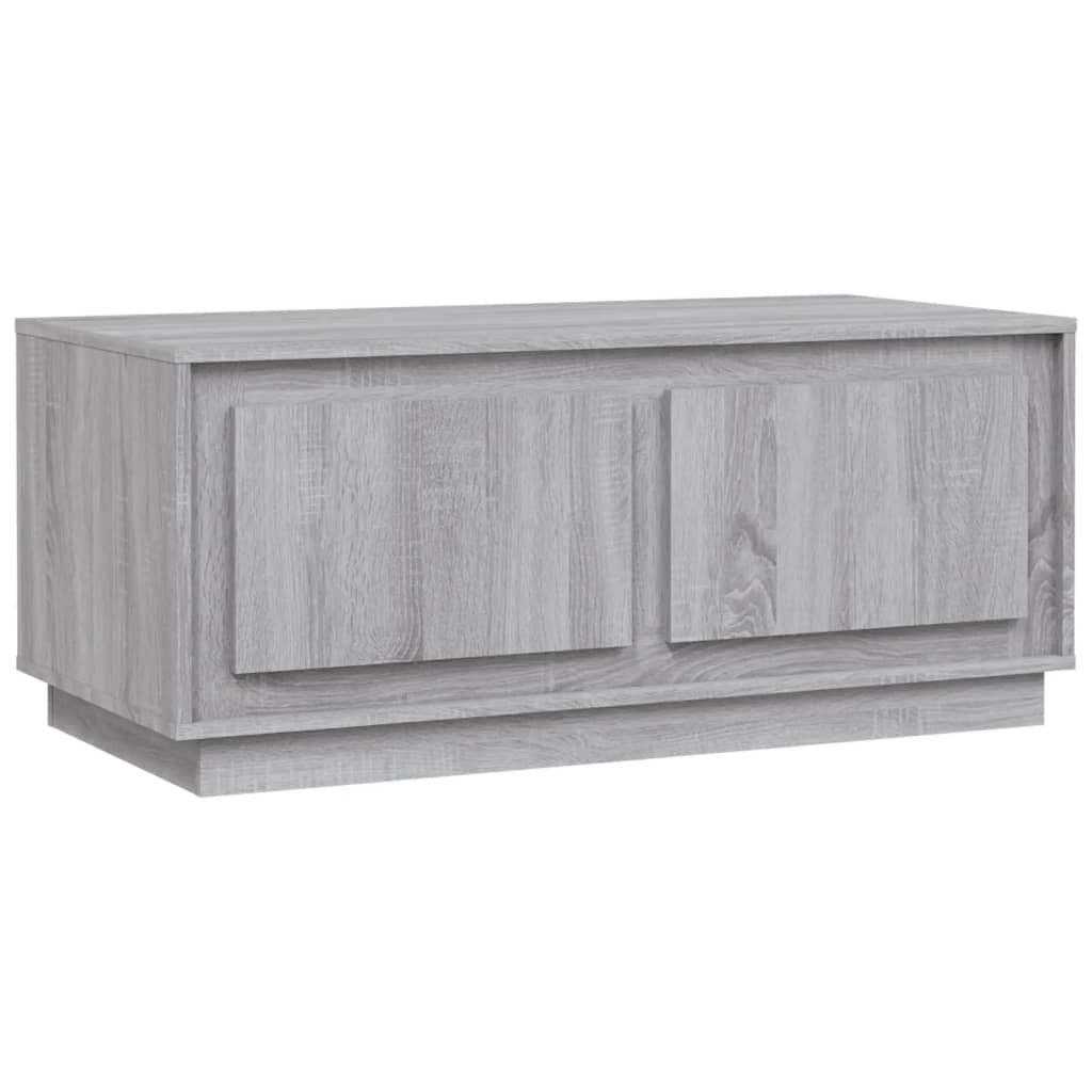 Tavolino da Salotto Grigio Sonoma 102x50x44cm Legno Multistrato | homemem39